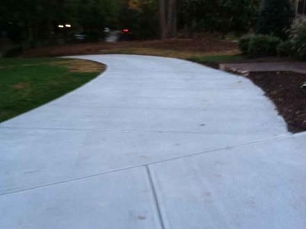 New Affordable Concrete Driveway Raleigh